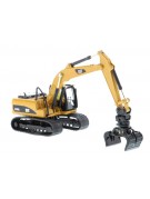 EXCAVADORA HIDRAULICA CAT 320D ESC 1:87 (MULTIPLES HERRAMIENTAS)