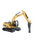 EXCAVADORA HIDRÁULICA CAT 320D ESC 1:87 (MULTIPLES HERRAMIENTAS)