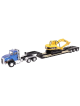 TRACTOMULA CAT CON MAQUINA REMOLCADA