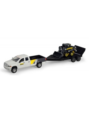 CAMIONETA CON MINICARGADOR NEW HOLLAND ESC 1:64