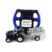 TRONICO TRACTOR NEW HOLLAND CON TRAILER RADIO CONTROL (442 PIEZAS)