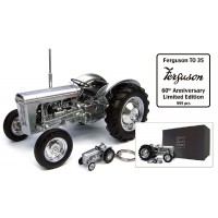 TRACTOR FERGUSON T035 CROMADO EDICION ESP. ESC 1:16